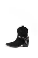 Wunder Spring Botas Cowboy con detalles metálicos para mujer, refinamiento y audacia en cada paso - details 8
