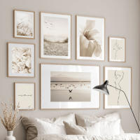 Hojas de playa de arena para pinturas, póster de pared, impresiones decorativas, pintura de pared, carteles de decoración para sala de estar - details 2