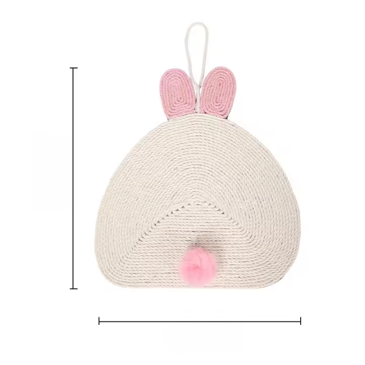 Tablero de Afilado para Gatos Almohadilla de Cuerda de Cáñamo Resistente a Arañazos No Desprendible - 1