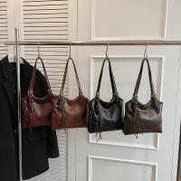 Primavera Popular Retro Versátil Pequeño Casual Cuadrado Bolso Bandolera Señoras Moda Axila Bolso Bandolera - details 5