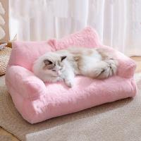 Cama suave y cálida para gato, sofá para perro, estera cómoda, lavable, casa para dormir para gatito y cachorro, nido de felpa antideslizante para invierno - details 1