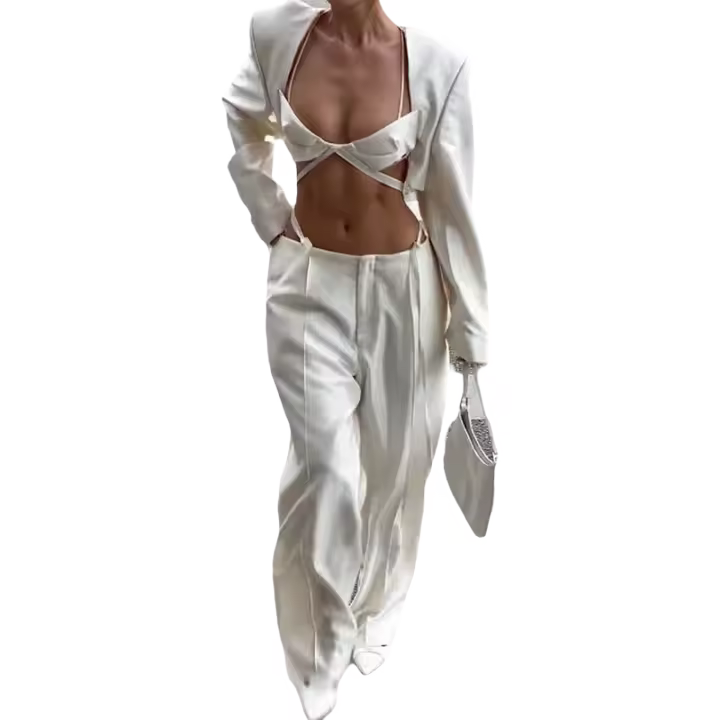 Conjunto de ropa holgada de dos piezas para mujer, temperamento moderno Tre, nuevo, otoño - 1