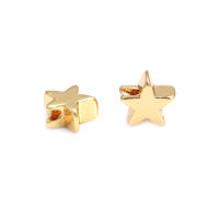 Pulsera de Abalorios de Metal de 18K Oro Diseño de Corazón, Estrella, Mar, Rinocero, Abeja, Cruz, Corona Accesorios DIY Hechos en China - details 112