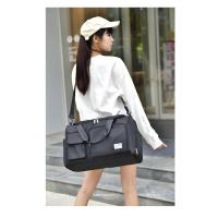 Bolsa de viaje de gran capacidad Weekender bolsas de Lona de noche with Para Zapatos bolsas de fitness Deportivo para Mujeres - details 16