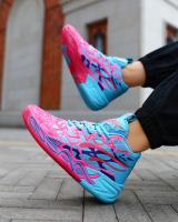 Zapatillas de baloncesto para hombre, transpirables, con amortiguación, antideslizantes, para correr, entrenamiento de gimnasia, zapatillas de baloncesto atléticas para mujer - details 13