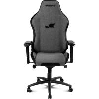 DR275 - Silla Gaming Profesional, Material Tela con Acabado de Terciopelo, reposabrazos Ajustables 4D, pistón Clase 4, giratoria, Mecanismo Rana, Color Negro - details 7