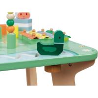 Mesa de Actividades para Niños 7 Actividades para la Primavera Mesa de Madera Multijugador con Tema de Granja Desarrollo de la Motricidad Fina Desde 12 Meses - details 5