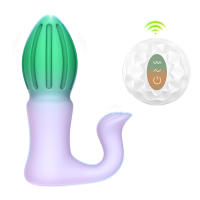 Juguete sexual Unisex, vibrador con 7 modos de vibración y empuje, Control remoto inalámbrico, tapón Anal, punto G - details 6
