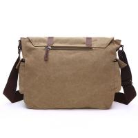 Bolsos de mensajero de negocios para hombres, bolso de hombro vintage, paquete cruzado de lona, bolso de viaje de oficina informal Retro - details 8