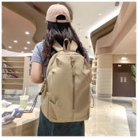 Mochila de estudiante de secundaria, bandolera de viaje informal para hombre, moda street style, mochilas de estudiante universitaria para mujer - details 15