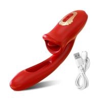 Empaque privado SEX Vibrador de lengua telescópico para clítoris y estimulación del punto G - details 15