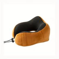 Almohada Ergonómica de Espuma Viscoelástica en Forma de U - Recuperación Lenta, Soporte Cómodo para el Cuello para Viajes y RV - Elegante y Suave - details 2