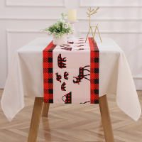 Bonenjoy, 1 pieza, mantel de Feliz Navidad, mantel con estampado de Papá Noel, mantel para banquete, fiesta, mesa de comedor, decoraciones navideñas - details 3