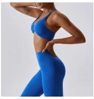 Sujetador Deportivo de Espalda Cruzada para Mujeres Top Deportivo de Yoga y Gimnasio Fitness Material de Nylon Transpirable y Hermoso - details 11