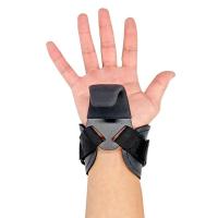 Correas de elevación tipo gancho SBR, gancho de agarre para levantamiento de pesas ajustable, protector de muñeca de potencia auxiliar antideslizante suave, 1 par - details 3