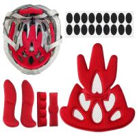Almohadilla de esponja de protección Universal sellada para bicicleta y motocicleta, juego de almohadillas de espuma, Kit de acolchado interior para casco con red contra insectos - details 0