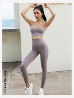 Se melocotón pantalones de correr de Mujer Deporte ajustado largo pantalones Super aptitud elástico inferior BLL - details 7