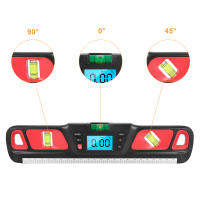 Inclinómetro Digital de nivel de espíritu, regla de escala Horizontal, transportador electrónico de pantalla LED, herramientas de medición de Base magnética - details 7