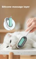 Peine de Aseo para Mascotas de Doble Cara 1pc Peine de Eliminación de Pelo con Tanque de Agua para Gatos y Perros Suministros de Mascotas - details 6