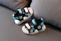Sandalias de Dos Pies para Bebé 0-3 Años Zapatos de Playa para Niños y Niñas Moda de Verano Ligera - details 8