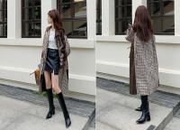 Botas Nuevas De Mujer, Botas Puntiagudas De Tacón Grueso. - details 2