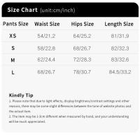 Pantalones de gimnasio para mujer, ropa deportiva de yoga, sin costuras, elásticos, cintura alta, ejercicio atlético, Fiess Leggings - details 1