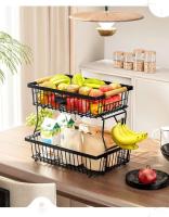 Organizador de cocina de doble capa para condimentos, verduras y frutas, braet, braet desmontable para cosméticos de baño, iluminación - details 15