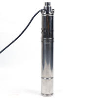 Bomba de Pozo Profundo Submersible de Acero Inoxidable Bomba de Agua Potente de 250 W con Tasa de Flujo Alta de 1600 L/h para Jardín - details 9
