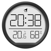 Relojes de pared digitales LED, reloj despertador electrónico de mesa con pantalla de fecha y humedad de temperatura para cocina, refrigerador de estudio A - details 0