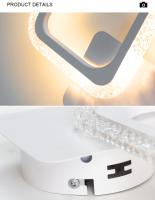 Lámpara LED de pared moderna para sala de estar, iluminación interior de mesita de noche, estilo nórdico minimalista, accesorios de decoración para el hogar - details 7