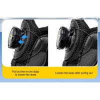 Zapatos De Seguridad Para Hombre Con Botones Giratorios Y Punta De Acero Indestructibles Antipinchazos Y Con Almohadilla De Aire Botas De Trabajo Con Suela De Goma Material De Tela Y Algodón - details 7