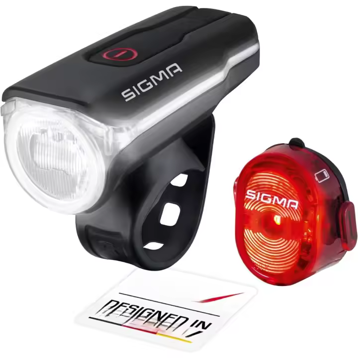 Sport Aura 60 Set de Luz Delantera y Trasera, Unisex Adulto - 1