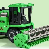 Cosechadora de simulación de granja, juguete de cosechadora, grúa, Tractor de juguete para niños, carrito de granjero, juguete, camión volquete de habilidades manuales - details 7