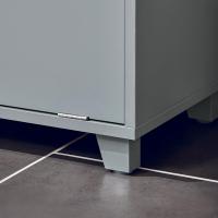 Armario Auxiliar Baño con 1 Compartimento Mueble Columna de Baño con 3 Cajones 30 x 30 x 90 cm Blanco - details 17