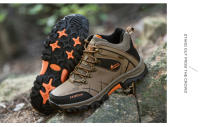 Nueva llegada zapatos de senderismo para hombre, Botas de senderismo al aire libre, zapatos de Trekking, calzado de escalada de montaña, cómodas zapatillas de senderismo - details 9