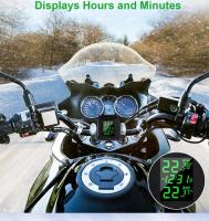 Sensores TPMS de carga Solar para motocicleta, sistema de alarma de temperatura de neumáticos para monitoreo de presión de neumáticos de motocicleta - details 21