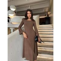 Vestido de punto elegante para mujer con cuello cuadrado, estilo, elegante y curvilíneo, perfecto para la fiesta de bailarina - details 14