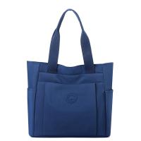 Casual bolso de las mujeres 2025 verano nueva moda de gran capacidad casual color sólido tela de nylon hombro portátil madre bolsa - details 4