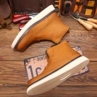 Cuero genuino de alta gama, piel de vaca de primera capa, transpirable, botas de hombre con suela blanda, zapatos de piel de vaca pura. - details 6