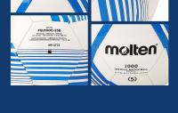Balón de fútbol Molten F5U1000-348 Liga Europea Copa cosido a máquina, cuero suave PU, tamaño 5/tamaño 4, para partidos y entrenamiento - details 3