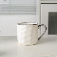 Taza de cerámica negra de estilo nórdico, taza de café para el hogar, regalo al por mayor, alto sentido, alto valor - details 7
