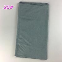 Hijab de algodón liso para mujer, chal largo y elástico, bufanda de red para el cuello, Sjaal musulmán, 35 colores, 180x80Cm - details 39