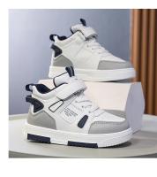 Zapatillas de deporte para niños de primavera-otoño 2025 Zapatos blancos casuales de cuero de alta calidad para estudiantes - details 8