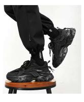 Nuevos zapatos deportivos informales transpirables para correr con suela gruesa de malla, zapatos deportivos de moda para correr y caminar para hombre - details 7
