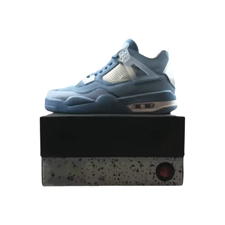 Zapatillas de baloncesto profesionales, zapatillas deportivas cómodas blancas y rojas, transpirables y resistentes sin caja - 1