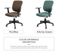 Funda para Silla De Escritorio, Tela De Protección antimanchas, Incluye Cubierta De Respaldo y Cubierta De Asiento - details 5
