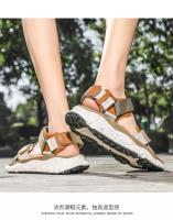 Sandalias de senderismo con plataforma de verano para hombre, sandalias de playa marrones para exteriores, sandalias originales de diseñador de lujo para mujer 2025, sandalias para hombre. - details 7