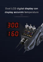 Estación de Soldadura JCD 2 en 1 750W con Pantalla LCD Digital para Reparación de Teléfonos Móviles BGA SMD IC Herramientas de Soldadura Fuente de Alimentación Eléctrica Normales Buena para DIY Caseado - details 3