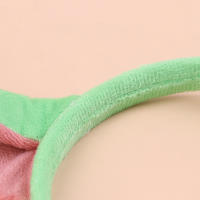 Headband De Peluche Baby Yoda Accesorio De Cabello Para Niñas Figura De Anime Alienígena Correa De Pelo Regalo De Dibujos Animados - details 6