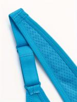 Sujetador deportivo de talla grande para mujer, color liso, holgado, cómodo y transpirable, adecuado para deportes y uso diario. - details 4